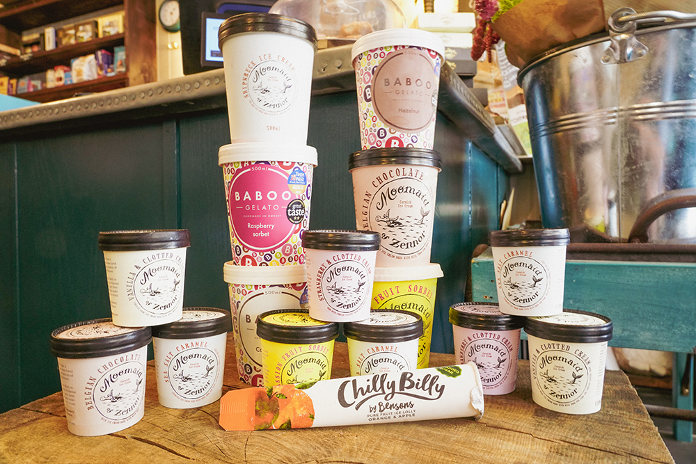 Ice cream shop image